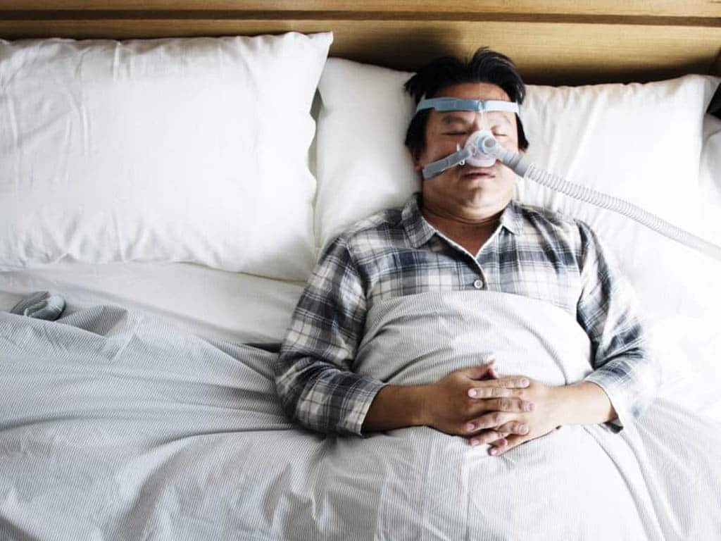 Sleep apnea anti snoring mask